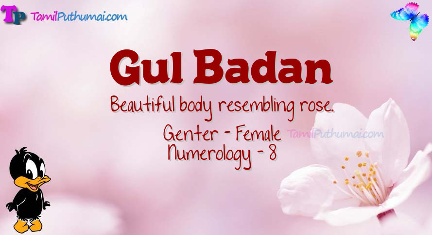 Gul Badan-babyname-meaning